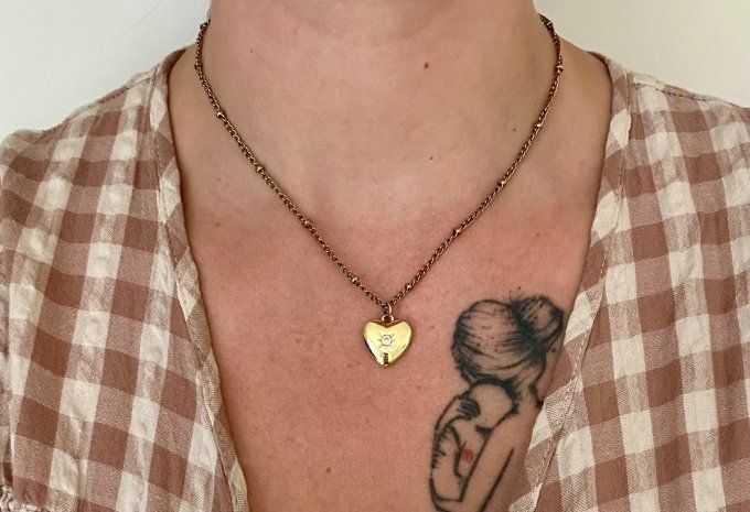 Collier "Grenat"