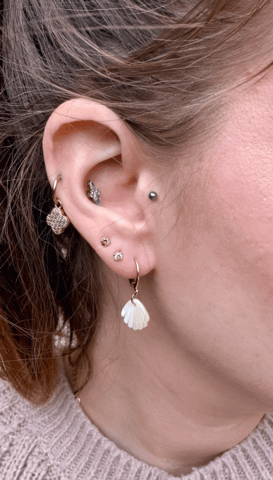 Boucles dormeuses "Sadira"